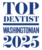 Top Dentist Washingtonian 2023 logo